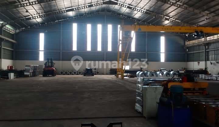 Disewakan Gudang / Pabrik Baru di Kawasan Industri Blesindo Legok - Akses Kontainer 40 Ft