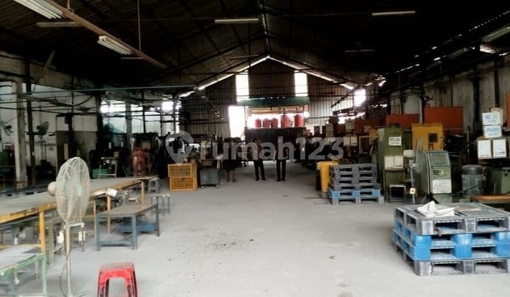 Dijual Cepat Pabrik Siap Pakai di Cikupa Tangerang - Lt 1,4 Ha | Akses Kontainer 40Ft