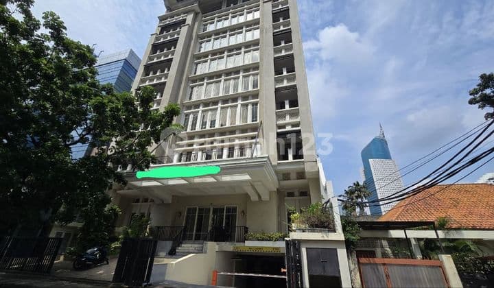 For Sale 8-Storey Building in Ring 1 Thamrin - 4 Minutes to Bundaran HI, Floor Area 700 m², Basement