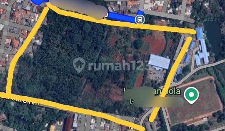 Dijual Murah Tanah 4,45 Ha di Pinang Ranti Makasar Jakarta Timur - Zona R.4, Cocok Perumahan Cluster
