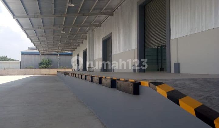 Disewakan Gudang Industri Marunda Center | Lt 12.290 M² | Lb 8.305 M² | 5 Dock Leveler | Akses 40 Feet