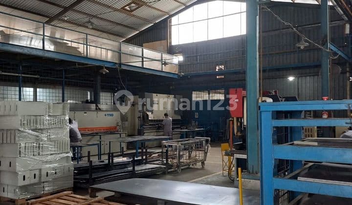 Dijual Cepat Pabrik / Gudang SHM di Legok - Lt 7.025 M², Izin B3, Akses Kontainer 40 Feet