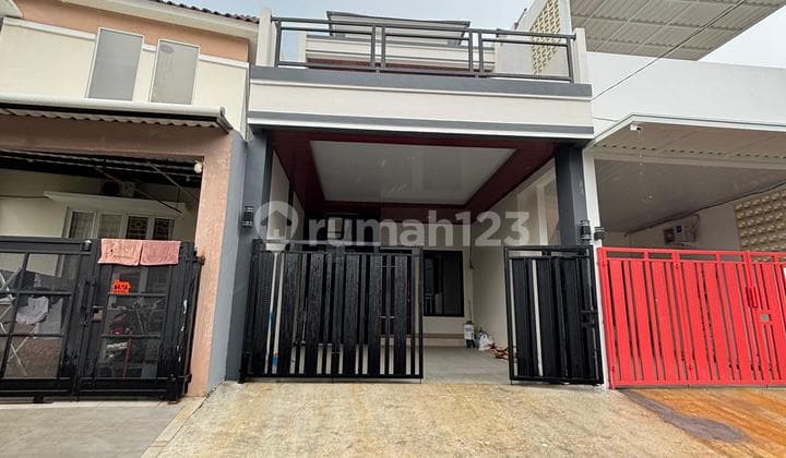 Rumah 2 Lantai Balkon Sudah Dak di Villa Melati Mas