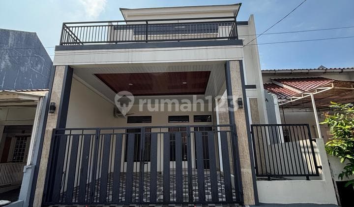 Rumah Modern LT 120M2 2 Lantai di Regensi Melati Mas
