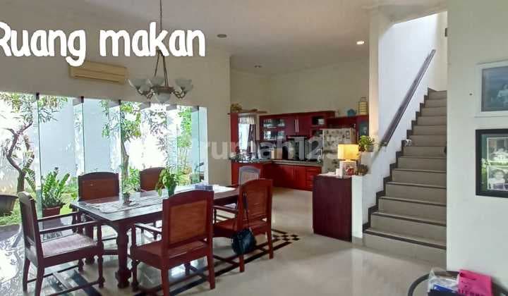 Rumah Terawat Lebar 15 SHM Ada Halaman Belakang & Samping di Taman Telaga Golf, BSD