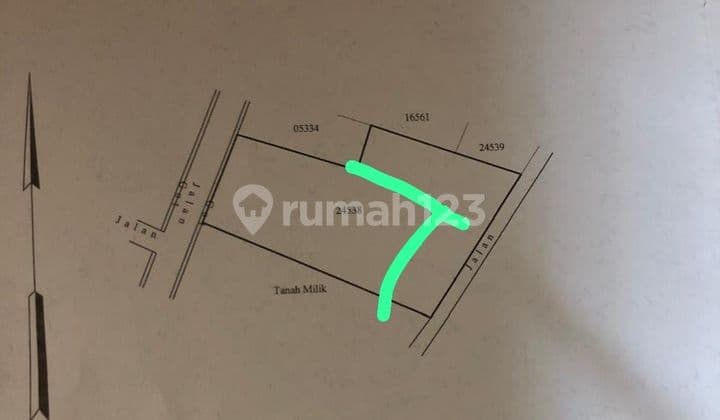 TOP DEAL DI JUAL TANAH PINGGIR JALAN LOKASI UTARA SIDEWALK ULUWATU1 KUTA SELATAN BADUNG