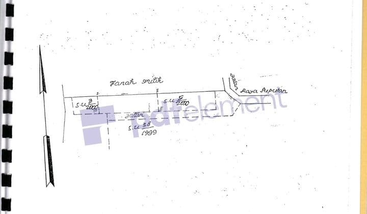 DEFINITELY A DEAL FOR SALE OF ROADSIDE LAND IN RENON SOUTH DENPASAR LOCATION