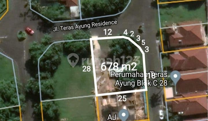 PASTI DEAL DI JUAL TANAH LOKASI TERAS AYUNG DENPASAR TIMUR