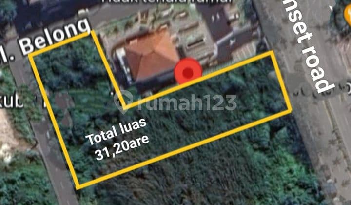 SURE DEAL FOR SALE LAND BESIDE MAIN ROAD LOCATION SUNSET ROAD KUTA BADUNG