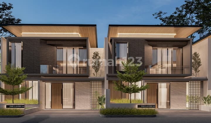 Dijual Rumah Desain Minimalis Modern 2 Lantai 3 Kt Dan 3 Km di Maguwoharjo
