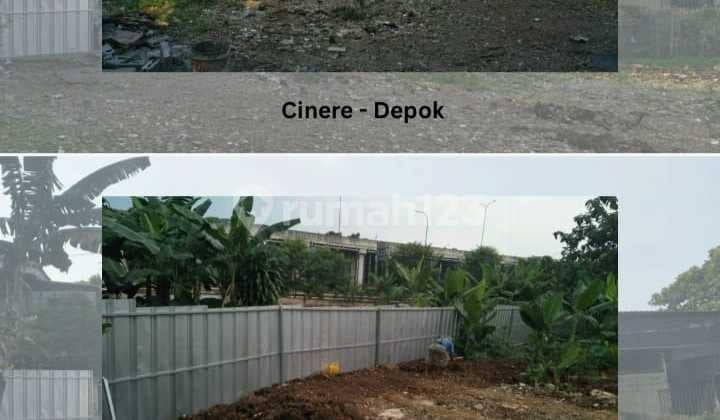 Tanah 1092 M2 Cinere, Depok. 5 Juta/Meter