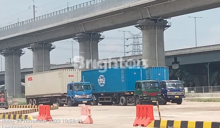 Tanah Cocok Untuk Logistik Lokasi Strategis di Tambun Bekasi