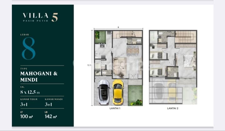 Dijual Villa Siap Huni Pasir Putih Pik 2