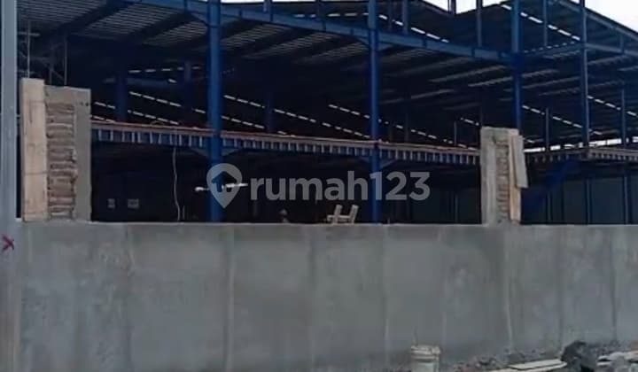 Disewakan/Dijual Gudang Baru Dipergudangan Legok