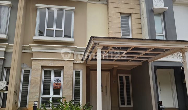 Disewakan Rumah Cluster Elista Gading Serpong