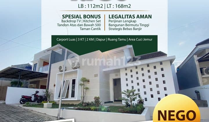 For Sale Modern Minimalist House Ready Cluster Sawunggaling Banyumanik