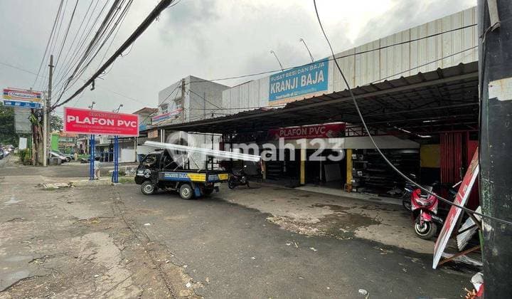 Ruko Gandeng Kranji Sudah Jadi Toko Bangunan Pinggir Jalan Raya Patrior, Bekasi #542