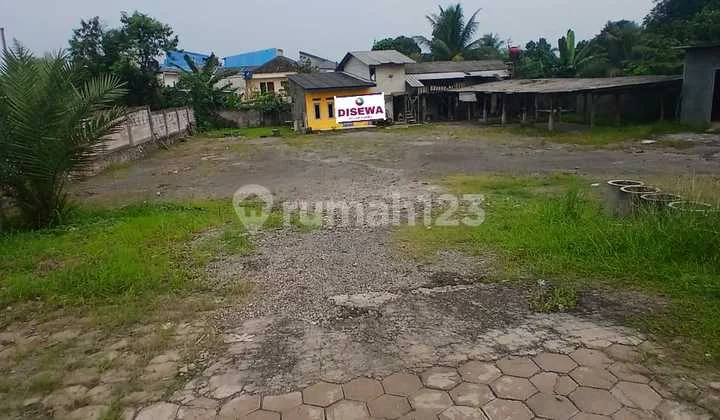 Lahan Padat 1482M + Bangunankantor Pinggir Jalan di Cileungsi, Bogor #1111