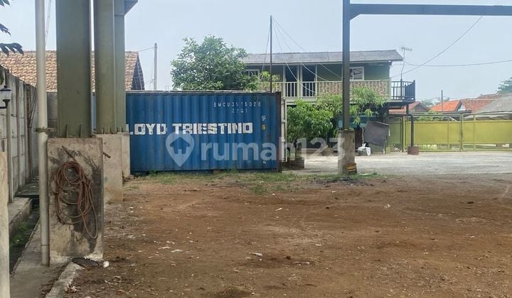 Disewakan/Dijual Tanah Gudang Pool Jalan Raya Legok 1100M