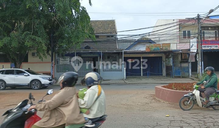 *di Jual Rumah Usaha* !! Di Jalan Besar Jalur Utama (boulevard) Dari Banyak Perumahan, Row 6 Mobil.