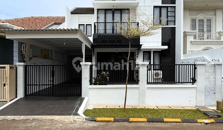 Rumah Dijual Full Furnished Siap Huni dengan Row Jalan Besar di Puspita Loka BSD City