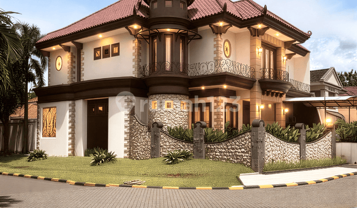 Dijual Rumah Castle Hoek Full Furnished Siap Huni di Puspita Loka Bsd City