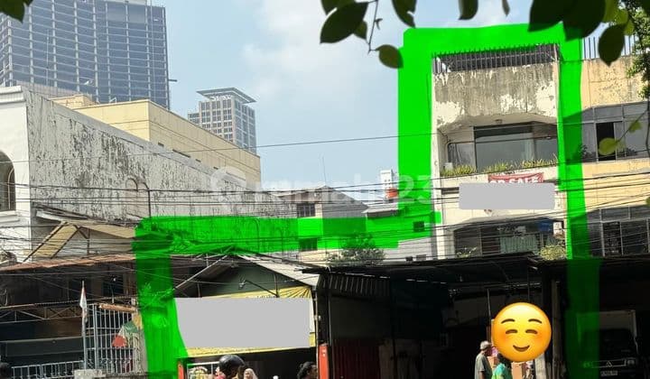Ruko 3 Lantai Wahid Hasyim Pinggir Jalan Besar Ruko