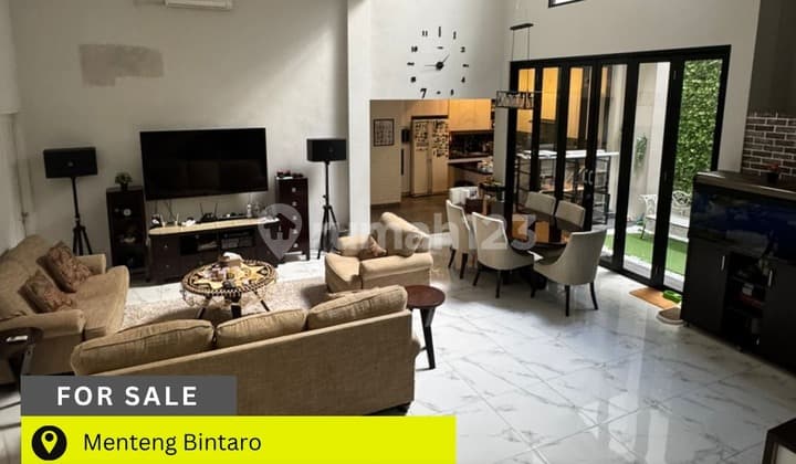 Dijual Rumah Mewah 3 Lantai Dengan Rooftop Di Menteng Bintaro Sektor 7