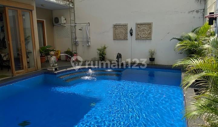 Rumah 3 Lantai Siap Huni Di Villa Cinere Mas Kolam Renang Pribadi