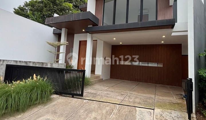 Dijual Rumah Baru Di Villa Cinere Mas Desain Modern Tropis
