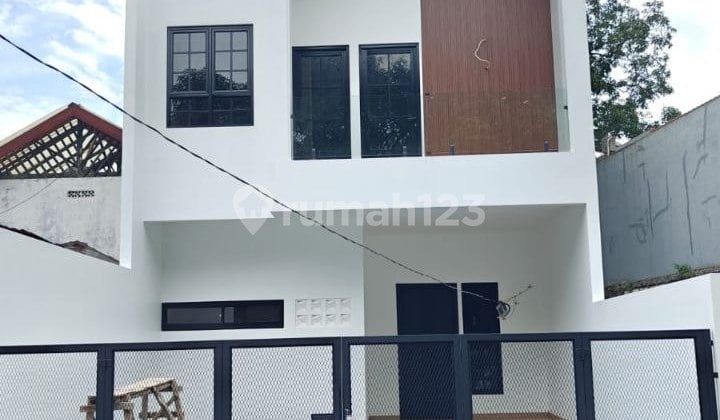 Rumah Baru Modern Cinere Dekat Tol Desari SHM 2,8M Nego