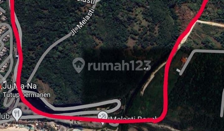 PASTI DEAL DI JUAL TANAH LOSS TEBING VIEW LAUT LOKASI MELASTI UNGASAN KUTA SELATAN BADUNG