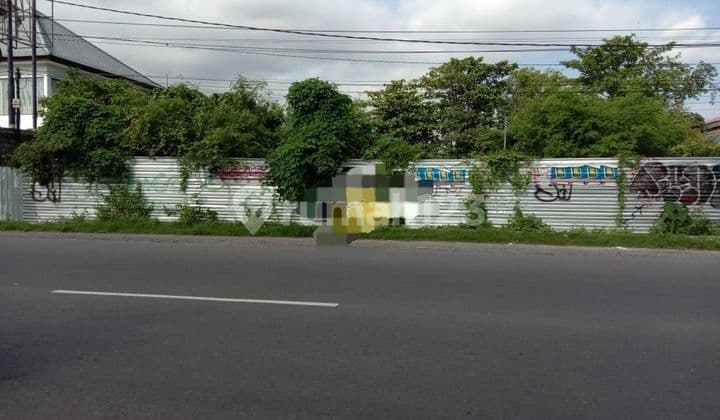 PASTI DEAL DI JUAL TANAH PINGGIR JALAN UTAMA LOKASI TEUKU UMAR DENPASAR BARAT