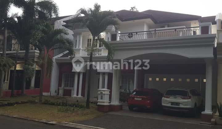 Rumah Mewah Renovasi Baru di Cluster Monaco Kota Wisata – Depan Taman, Siap Huni!