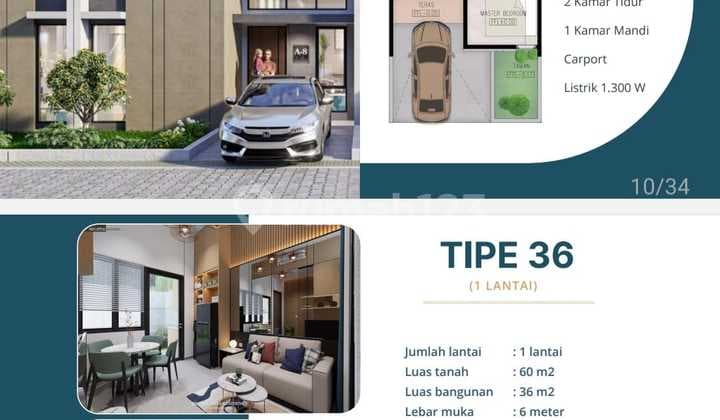 Rumah Baru Tengah Kota Bandung - Akses Tol Dekat Harga Mulai 600 Jutaan