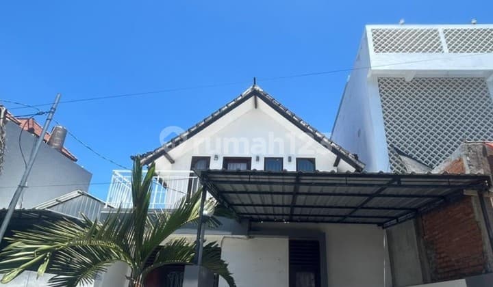 House 2 Floors 100sqm Strategic Near Main Road Kertadalem Sidekarya 5mtr Street