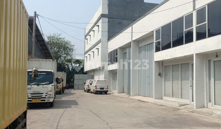 Disewakan Gudang Luas 300 M2 Di Halim / Juru Mudi Tangerang Office 2 Lt Access Container 40", Di Komplek Pergudangan, Siap Huni, Survei Yuk!!