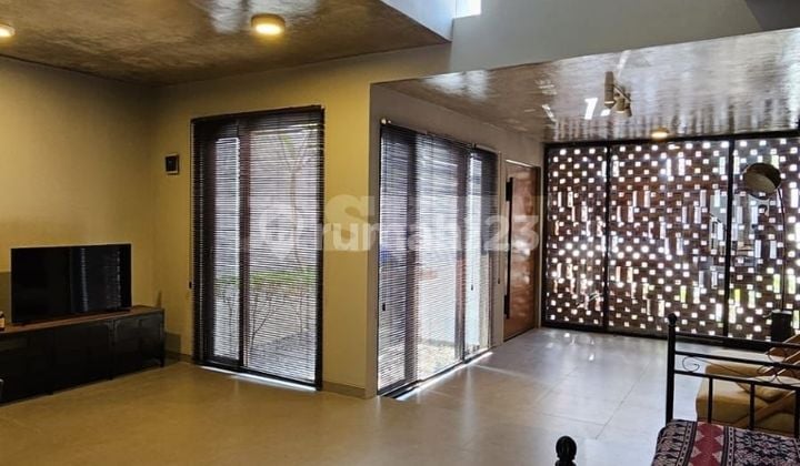 For Sale 2-Storey House in Bintaro Industrial Design House Land Area 177 M2 Building Area 69 / 95 M2 Has 3 Bedrooms 2 Bathrooms Certificate of Ownership East Facing, Unfurnished Ready to Occupy, Survey, Negotiable!