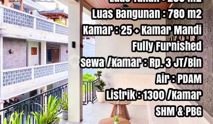 Dijual Kos - Kosan Elit Siap Huni di Jimbaran di Bali