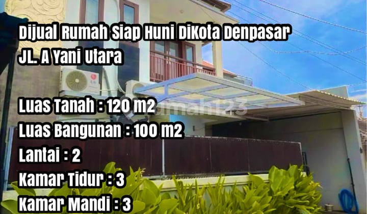 Second Floor House Ready to Occupy in Denpasar City, Bali