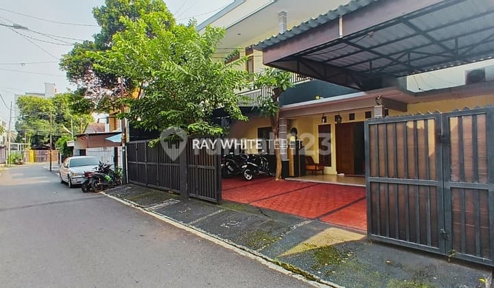 Ready-to-Occupy House + 6-Room Boarding in Tebet - SHM, Access for 2 Cars