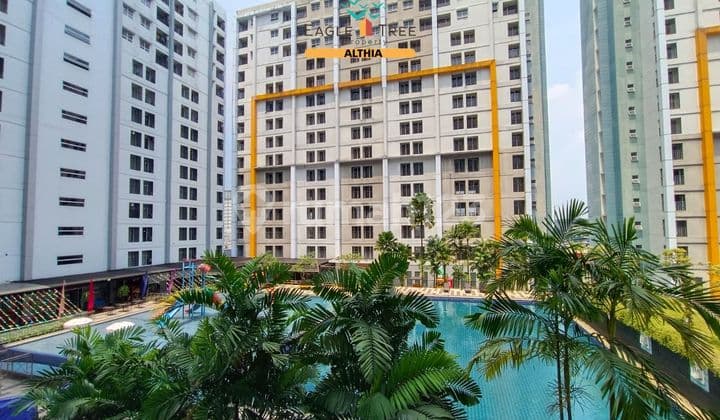 Apartemen Skyline Gading Serpong Lantai 3 Menghadap Kolam Renang