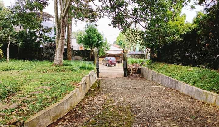 Kavling Luas Depan Jalan Raya & Bangunan Area Asri Luas Cijeruk