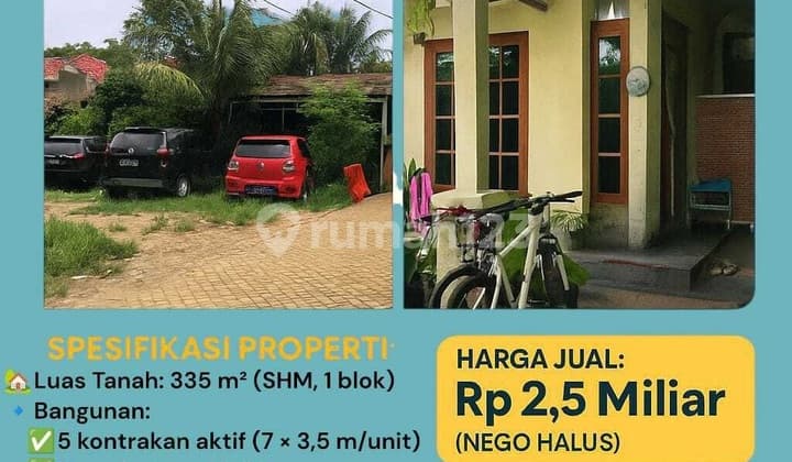 327. Jual Cepat Rumah & Kontrakan Di Karangsari Neglasari Dekat Bandara Soekarno Hatta – Investasi Cuan