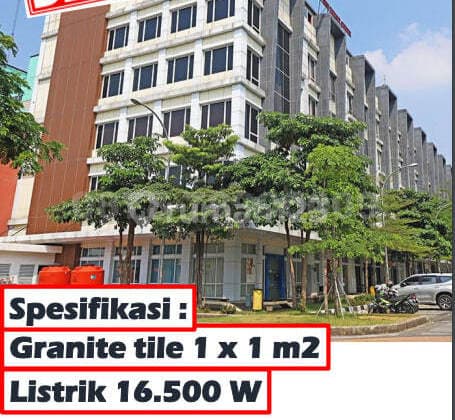 42. 6-Storey Shop House for Sale at Mega Office Park, Harapan Indah, Bekasi, West Java