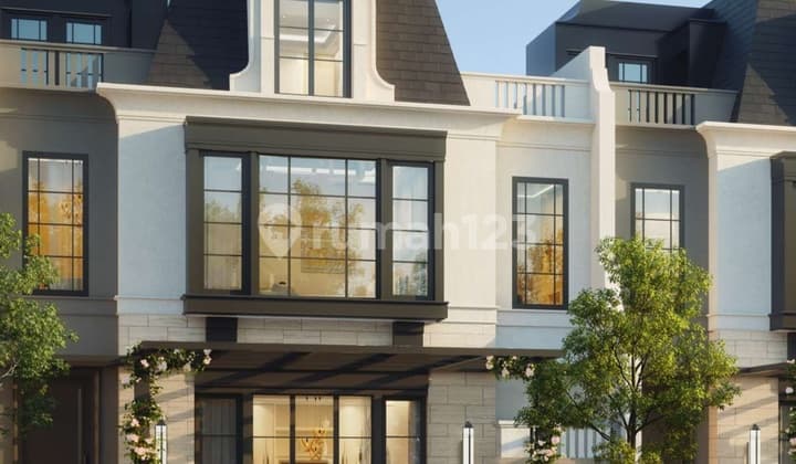 P79. Dijual Rumah Tipe 10X16 French Design Bellefont East Summarecon Serpong – 3 Lantai, Smart Home