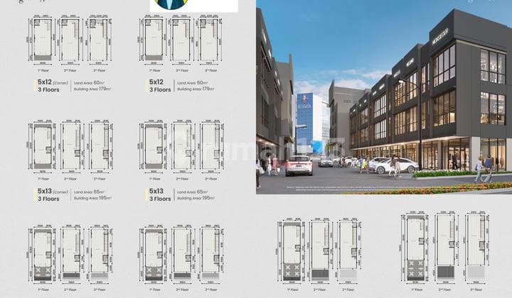 P71. Dijual Ruko Baru Maxim Square Tipe Reguler di Gading Serpong – Paramount Land
