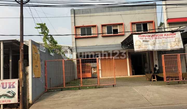 527. Dijual 8 Kontrakan & 2 Ruko Pinggir Jalan Raya Kranggan Jatisampurna Bekasi - SHM, Luas 1200M²