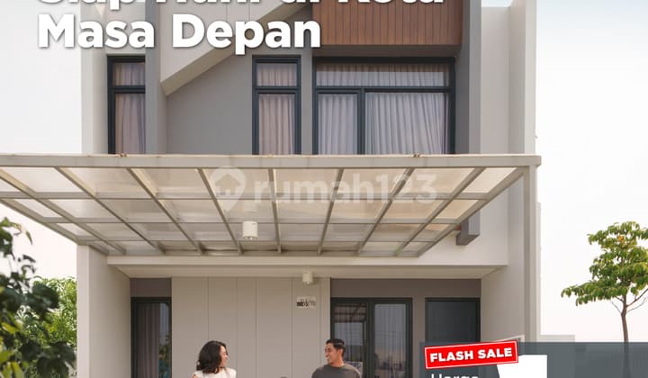 P83. Dijual Rumah Baru Nismara Tipe Yasa 2 Lantai – Cluster Eksklusif Kota Harapan Indah Bekasi
