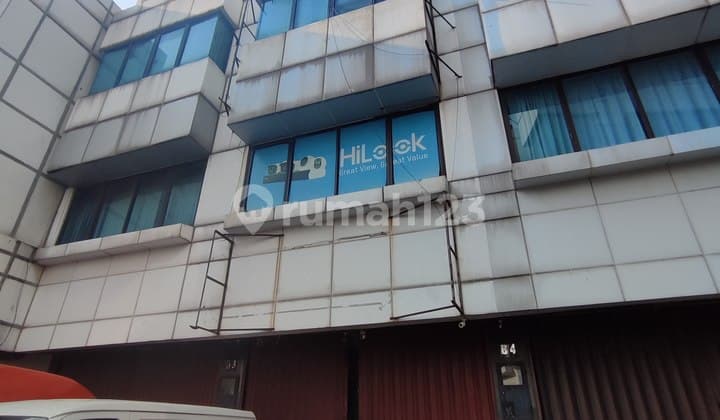 352. Murah Dijual Ruko 4 Lantai Strategis di Gunung Sahari Jakarta Pusat dekat Mangga Dua Ancol – Cocok untuk Kantor & Bisnis